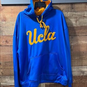 UCLA hooded sweatshirt Blue and Yellow Men's 2XL